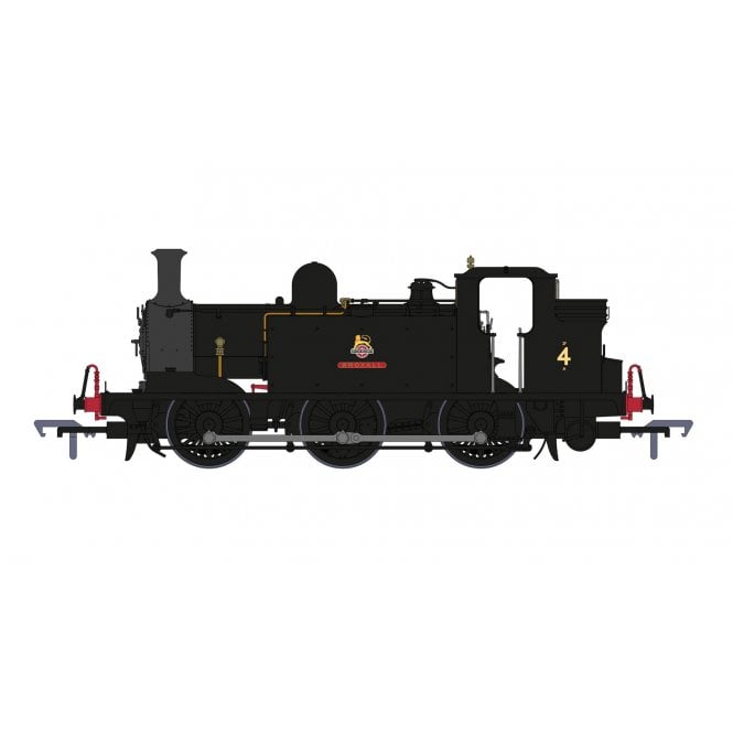Rapido UK LBSCR Class E1, IoW No. 4 'Wroxall' BR Black (Sound Fitted)