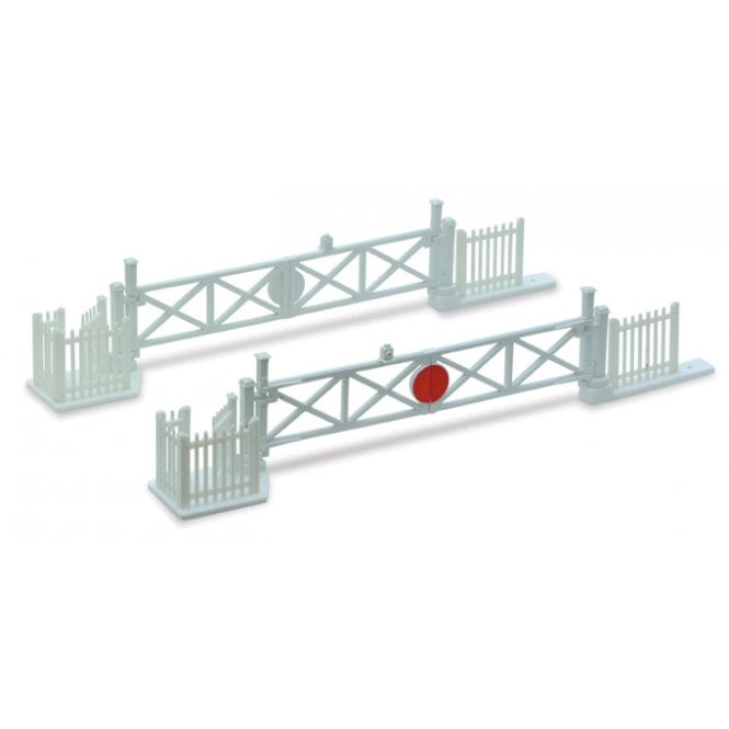 Peco Level Crossing Gates (4) with Wicket Gates and Fencing
