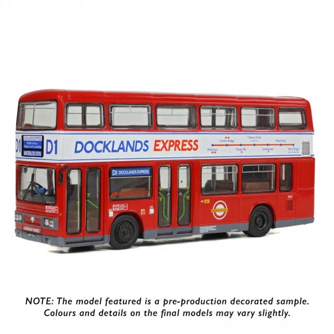 EFE Leyland Titan B15 London Forest T827 Docklands Express D1 (1:76)