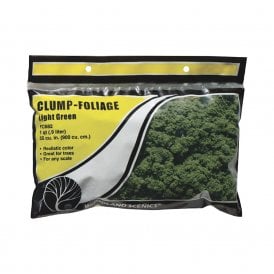 Woodland Scenics Light Green Clump Foliage
