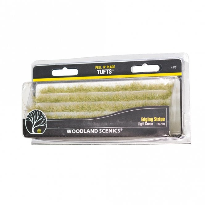 Woodland Scenics Light Green Edging Strips