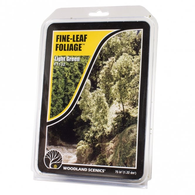 Woodland Scenics Light Green Fine Leaf Foliage