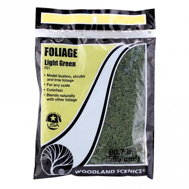 Woodland Scenics Light Green Foliage