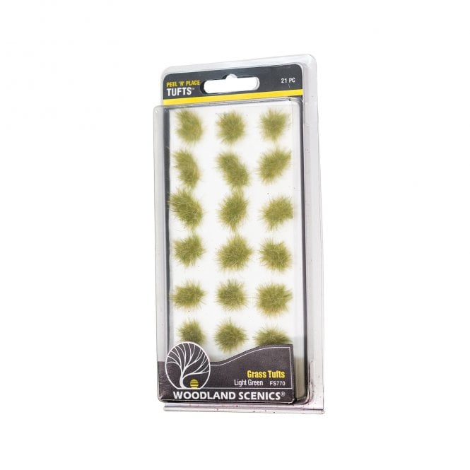 Woodland Scenics Light Green Grass Tufts