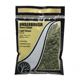 Woodland Scenics Light Green Underbrush (Bag)
