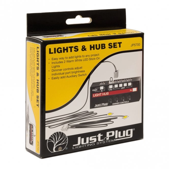 Woodland Scenics Lights & Hub Set - Warm White