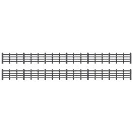 Lineside Fencing - Black (4 bar)