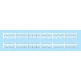 Lineside fencing - White (4 bar)