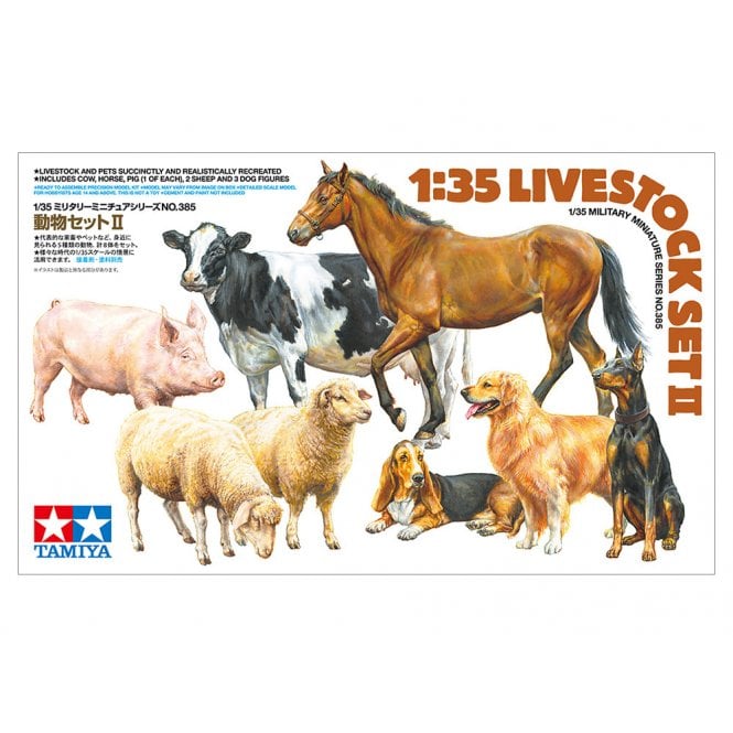 Tamiya Livestock Set 2 (1:35)