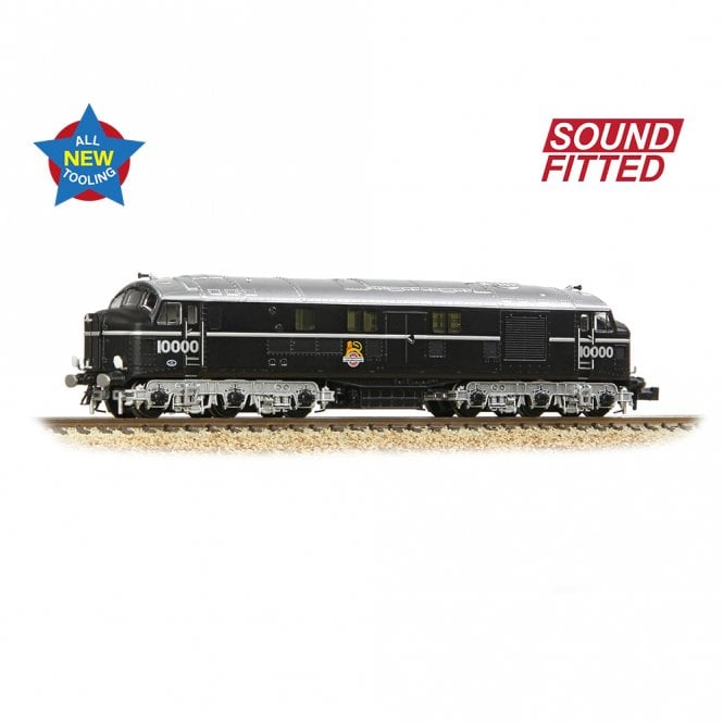 Graham Farish LMS 10000 BR Black (Early Emblem) - DCC Sound Fitted