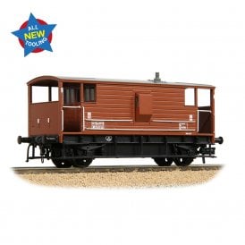 LMS 20T Brake Van BR Late Bauxite 'M731723' (OO)