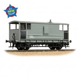 LMS 20T Brake Van LMS Grey '730203' (OO)