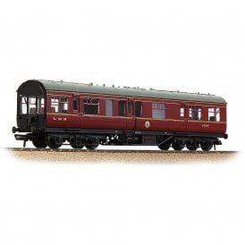 Bachmann LMS 50ft Inspection Saloon LMS Crimson Lake (OO)