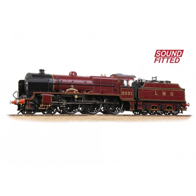 Bachmann LMS 5XP 'Patriot' 5551 'The Unknown Warrior' LMS Crimson (SF)