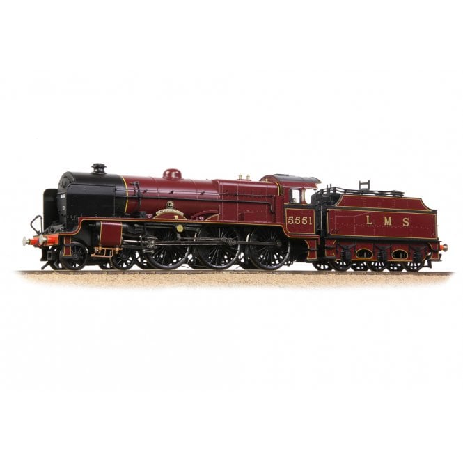 Bachmann LMS 5XP 'Patriot' 5551 'The Unknown Warrior' LMS Lined Crimson