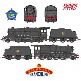 LMS 8F with Welded Tender 48305 BR Black (Early Emblem) (SF)