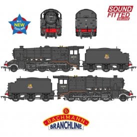 LMS 8F with Welded Tender 48305 BR Black (Early Emblem) (SFD)