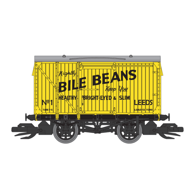 Peco LMS 9' Van - Bile Beans No.1 (TT) (MBMS Exclusive)
