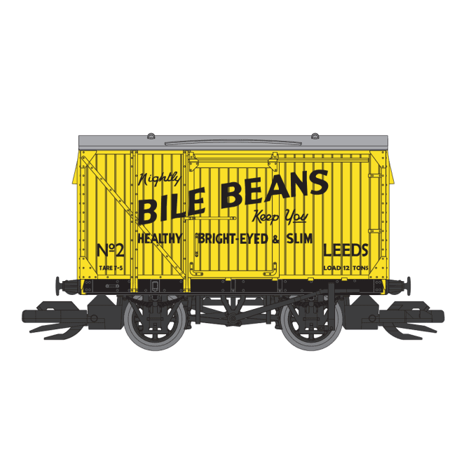 Peco LMS 9' Van - Bile Beans No.2 (TT) (MBMS Exclusive)