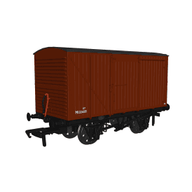 LMS D1663 Van BR Bauxite No.M132445