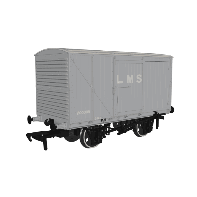 Rapido UK LMS D1663 Van LMS (pre-36) Grey No.200009