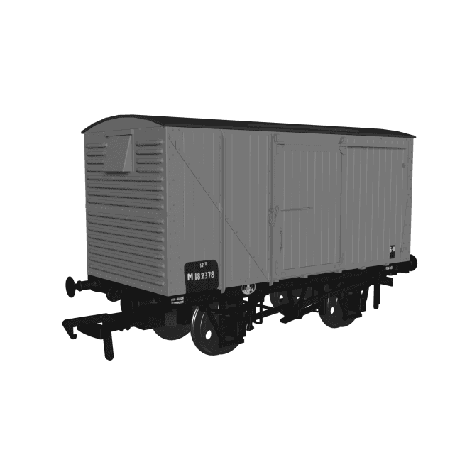 Rapido UK LMS D1832A Van BR Grey No.M182378
