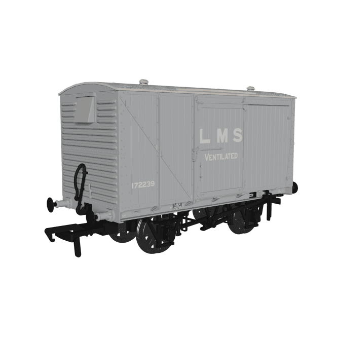Rapido UK LMS D1832A Van LMS (pre-36) Grey No.172239