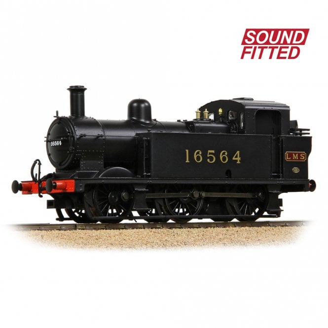 Bachmann LMS Fowler 3F (Jinty) 16564 LMS Black DCC Sound fitted  (OO)