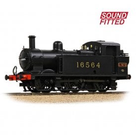 LMS Fowler 3F (Jinty) 16564 LMS Black DCC Sound fitted  (OO)