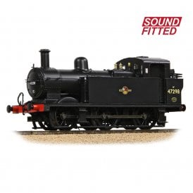 LMS Fowler 3F (Jinty) 47298 BR Black (LateCrest) DCC Sound  (OO)
