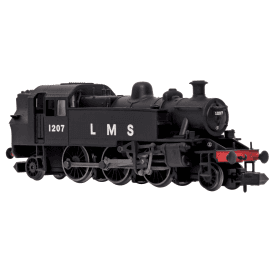 LMS Ivatt 2MT '1207' LMS Unlined Black (N)