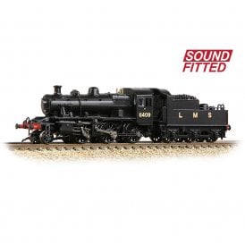 LMS Ivatt 2MT 6409 LMS Black DCC S/F