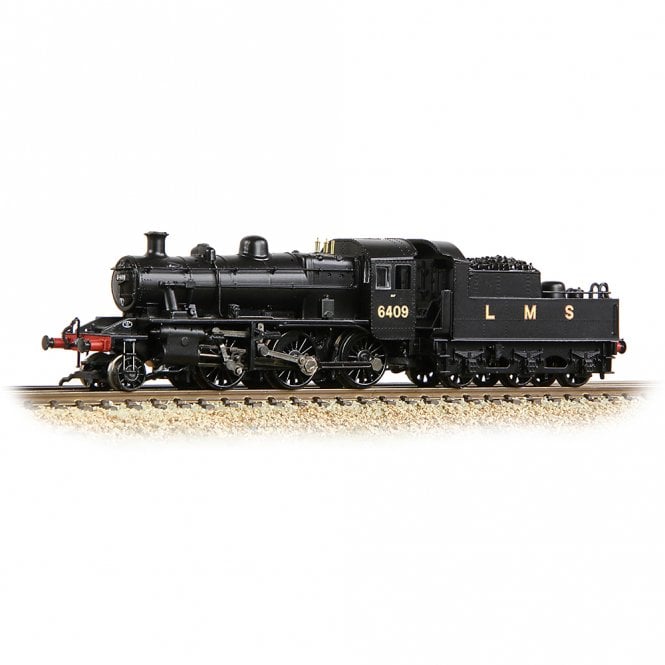 Graham Farish LMS Ivatt 2MT 6409 LMS Black