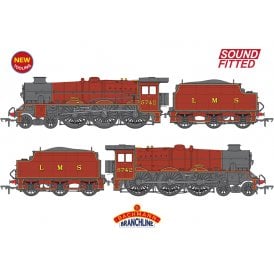 LMS Jubliee 5742 'Connaught' LMS Crimson Lake (SF)