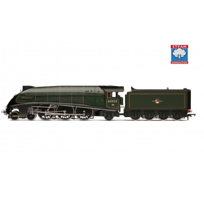 Hornby LNER A4 60033 'Seagull' BR Lined Green (Sound/Smoke Fitted)