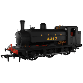 LNER J52/2 '4217' LNER Plain Black (Sound Fitted)