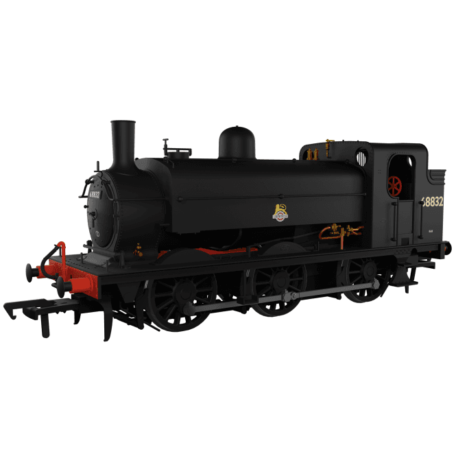 Rapido UK LNER J52/2 '68832' BR Plain Black (Early Emblem)