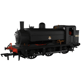 LNER J52/2 '68832' BR Plain Black (Early Emblem)