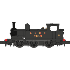 LNER J72 '2183' LNER Pre-War Black (N)