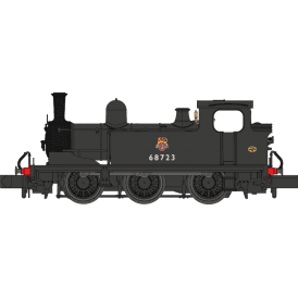 LNER J72 '68723' BR Black (Early) (Newcastle Station Pilot) (N)