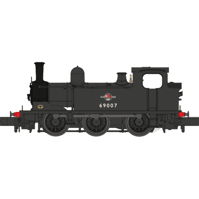 Dapol LNER J72 '69007' BR Black (Late) (N)