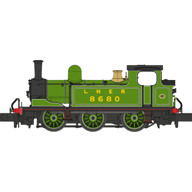 Dapol LNER J72 '8680' LNER Lined Green (N)