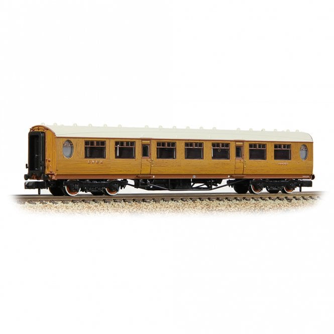 Graham Farish LNER Thompson Third Corridor LNER Teak Effect No. 1006