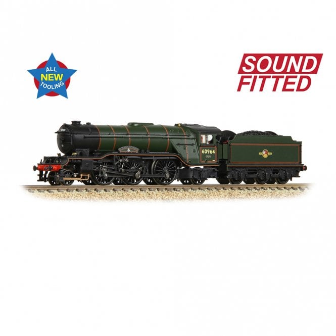 Graham Farish LNER V2 60964 Durham Light Infantry BR Lined Green (L/C) DCC S/F