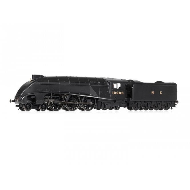 Hornby LNER, W1 Class, 'Hush Hush' Streamlined, 4-6-4, 10000 - Era 4