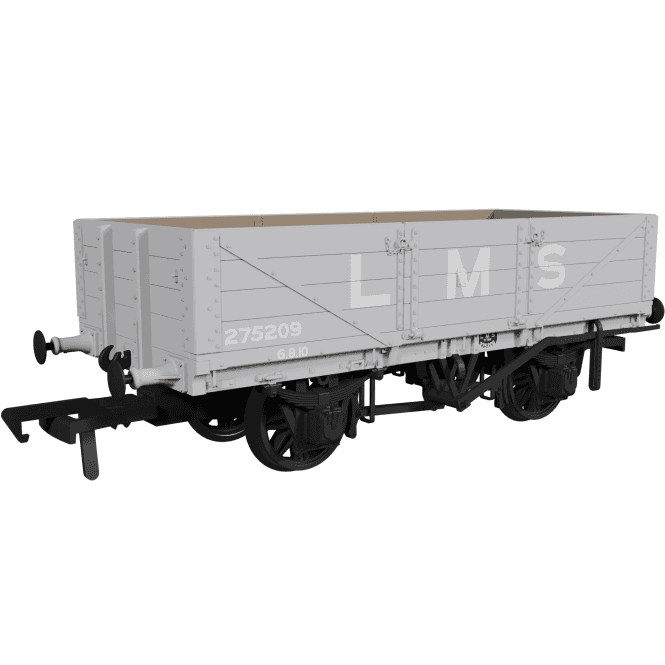 Rapido UK LNWR D84 4-Plank Open LMS grey '275209'