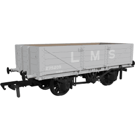 LNWR D84 4-Plank Open LMS grey '275209'