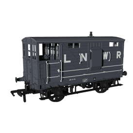 LNWR Dia17b Brake Van LNWR Grey No. 960b