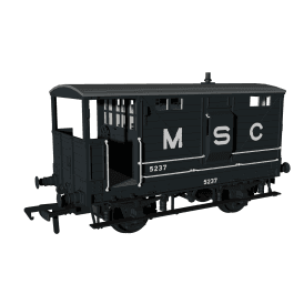 LNWR Dia17b Brake Van Manchester Ship Canal No.5237