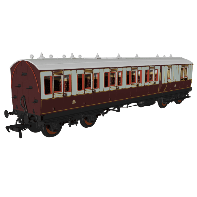 Rapido UK LNWR 'Evolution' 48ft Non-Corridor Brake Third, No.6665